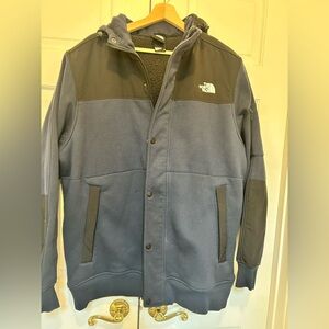 The North Face Men's Navy and Black Jacket